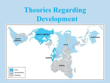 Theories Regarding Development