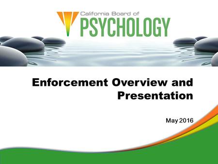  Complaint process  Expert reviews  Investigation process  Citation and Fines  Disciplinary process  Roles and responsibilities of HQE and DCA.