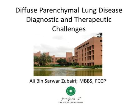 Diffuse Parenchymal Lung Disease Diagnostic and Therapeutic Challenges