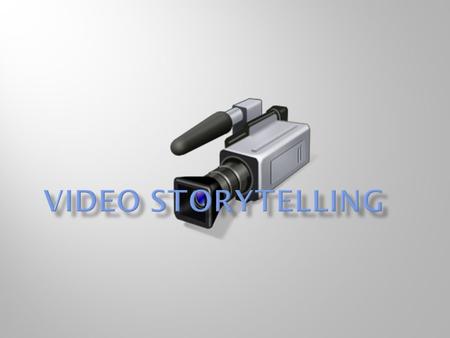  A-roll = story narrative (what sources or narrator are saying.)  B-roll = video transitions added to avoid having talking heads.  Remember 80:20 ratio.