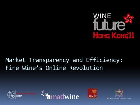 Market Transparency and Efficiency: Fine Wine’s Online Revolution.