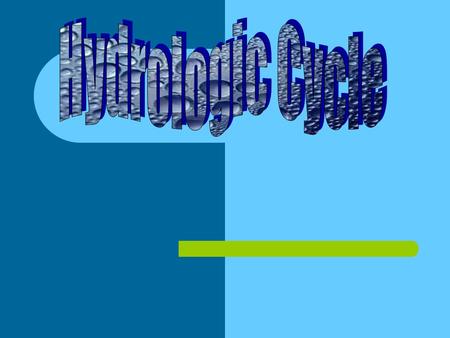 What is the Water Cycle? It’s a continuous movement of water from ocean to the air and then to land and it is a pattern over and over again. There are.