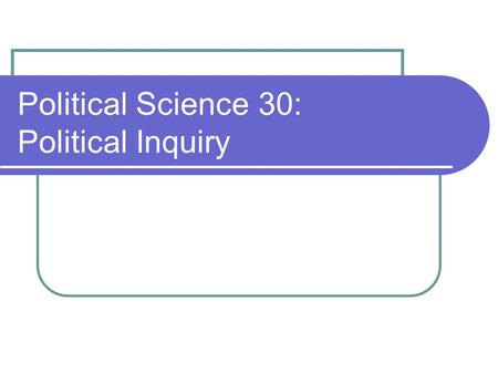 Political Science 30: Political Inquiry. The Magic of the Normal Curve Normal Curves (Essentials, pp. 127-130) The family of normal curves The rule of.