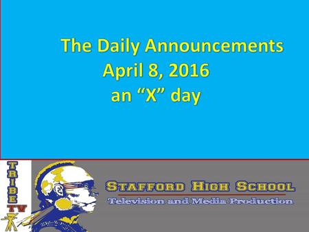 Join the SHS celebration FRIDAY, 22 APRIL! Wear GREEN and/or dress up in an Earth-friendly way. Each 1X class will vote for the best dressed Earth-guy.