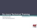 Do-more Technical Training Instruction Set (Misc/Data Manipulation)