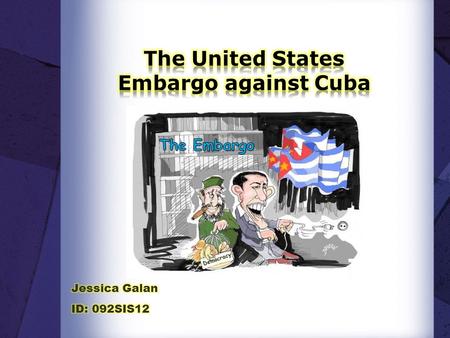 Democracy. Cuba Government enacted The Agrarian Reform Law which nationalized all companies and lands property from U.S that were located in the island.