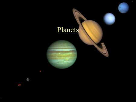 Planets. What’s in Our Solar System? The Sun The Sun’s age is about 5 billion years. Its energy comes from nuclear fusion (where hydrogen is converted.