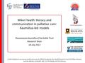 A joint initiative to promote health outcomes for Māori funded by the Health Research Council of New Zealand and the Ministry of Health. Ref: 11/744-Reddy-JVC210-Literacy.