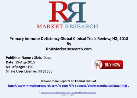 Browse more Reports on Clinical Trials at