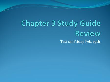 Test on Friday Feb. 19th. Immigrant A person that leaves a country to live in another country is called an immigrant.