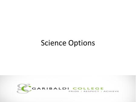 Science Options. The linear route is when the examination takes place at the end of the whole qualification or course. Some people consider this to be.