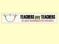 All this information  What is it? Teachers Pay Teachers is the world’s first and largest open marketplace for educators to.