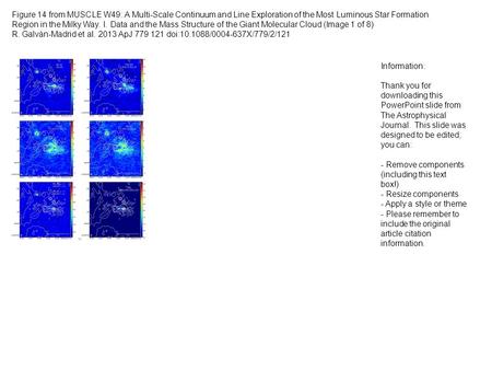 Figure 14 from MUSCLE W49: A Multi-Scale Continuum and Line Exploration of the Most Luminous Star Formation Region in the Milky Way. I. Data and the Mass.