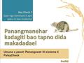 Key Check 7 Saan nga bimmasit ti apit gapu iti bao (rodents) Panangmanehar kadagiti bao tapno dida makadadael Umuna a paset: Panangawat iti sistema ti.