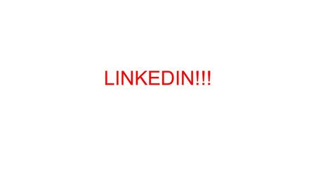 LINKEDIN!!!. Speaker Introduction Daniel Hallak 1-Year Masters Degree Study Abroad: China & India Jobs & $$$ *91% Placement *$53,000 Median *$50,000 Avg.