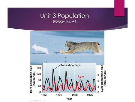 Unit 3 Population Biology Ms. AJ. What is a Population?  Group of organisms, all of the same species that live in a same area.  Examples: Herd of cattle.