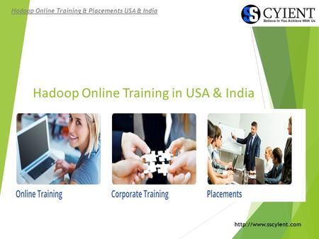 Hadoop Online Training in USA & India Hadoop Online Training & Placements USA & India