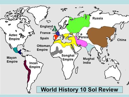 World History 10 Sol Review