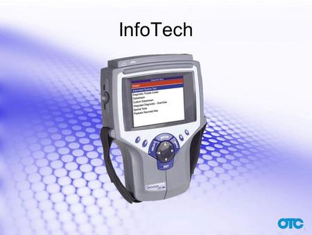 InfoTech. Enter Scroll to Repair Information Scroll to Repair Information and press Enter.