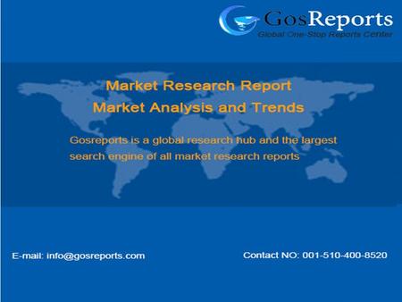 Global Oilfield Equipment Industry 2016 Market Research Report “2016 Global Oilfield Equipment Industry Report is a professional and in-depth research.