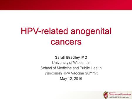 HPV-related anogenital cancers