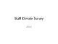 Staff Climate Survey 2010. Question Strongly Agree AgreeDisagreeStrongly Disagree UndecidedTotal 1. I clearly understand MHS’s long range plan on a page.4192221817190.