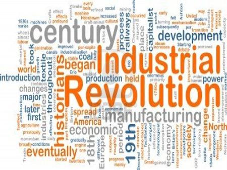 Until 1800, most people lived on farms in the US and Western Europe. Economy - based on: 1. Farming 2. Making goods by hand 3. Trading UNTIL…. The Industrial.