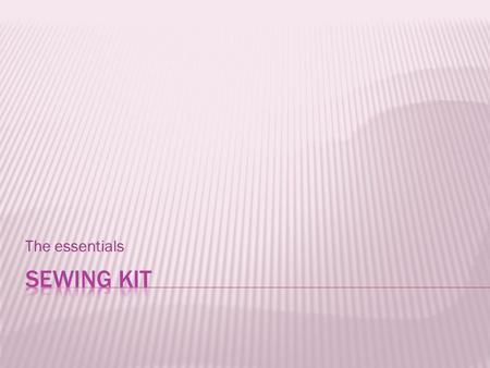 The essentials.  Write the following questions on page 105 and answer them as we watch a short video on needles:video  Be sure to skip a couple of lines.