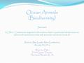 Ocean Animals (Biodiversity) Standard: 3-LS4-3: Construct an argument with evidence that in a particular habitat some can survive well, some survive less.