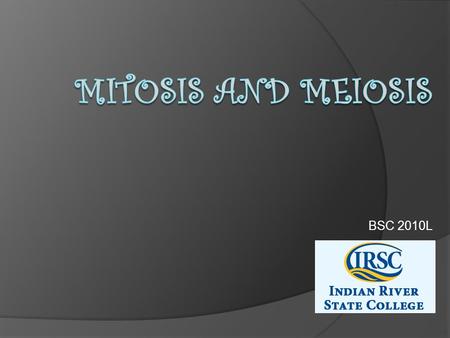 BSC 2010L. Prokaryotic Cells  Divide by binary fission Produces “clones” Only have to worry about 1 circular chromosome Eukaryotic cells have many linear.