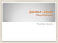 Quicker Liquor Financial Statement Present by Dongmin.