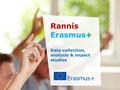 Rannís Erasmus+ Data collection, analysis & impact studies.