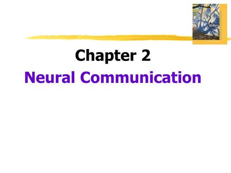 Chapter 2 Neural Communication.  Biological Psychology  branch of psychology concerned with the links between biology and behavior  some biological.