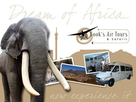 WHO WE ARE South African based tour company. We specialize in personalized private air charter fly-In safaris, for medium and large groups. 1976 saw the.