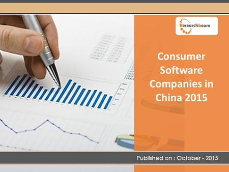 Consumer Software Companies in China 2015 Published on : October - 2015.