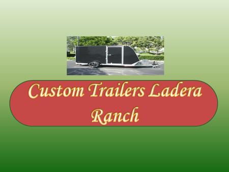 Piazza's Custom Trailers specializes in helping customers with specific needs or special requests find the trailer that is right for them. Piazza's Custom.