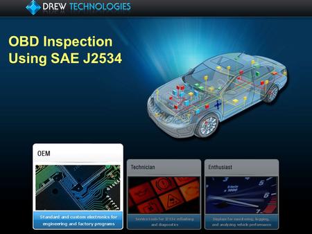 OBD Inspection Using SAE J2534.