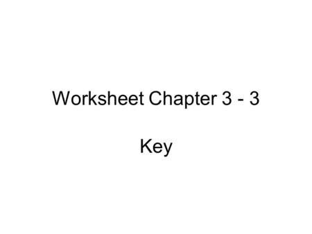 Worksheet Chapter 3 - 3 Key. 1. Which substance must have more energy removed from it to undergo a ten degree temperature drop? One with a low specific.