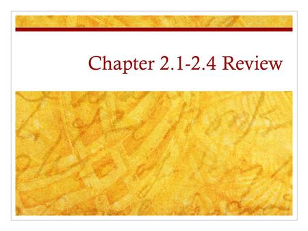 Chapter 2.1-2.4 Review. Chapter 2.2 According to theory, where did all humans originate? Africa.