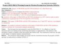 Doc.: IEEE 802.15-04/0609r0 Submission Nov 2004 Torbjorn LarsssonSlide 1 Project: IEEE P802.15 Working Group for Wireless Personal Area Networks (WPANs)