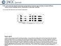 Date of download: 6/21/2016 Copyright © The American College of Cardiology. All rights reserved. From: Left ventricular diastolic dysfunction during demand.