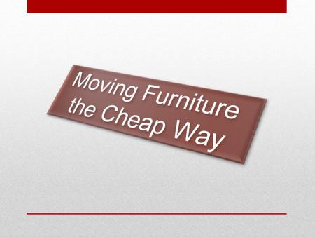 Regardless of the reason why you are going to move, may it be for personal reasons or for work reasons, moving will always be stressful and expensive.