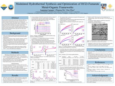 Abstract Water-stable Hf/Zr-Fumarate (FMA) metal-organic frameworks (MOFs) are highly promising for gas separation because of their postulated small pore.