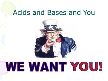 Acids and Bases and You. Acids are… –Donate a hydrogen ion when mixed with another substance –H + -means it had a hydrogen to donate –Make foods taste.