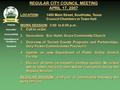 Integrity Innovation Accountability Commitment to Excellence Teamwork Values REGULAR CITY COUNCIL MEETING APRIL 17, 2007 LOCATION: 1400 Main Street, Southlake,