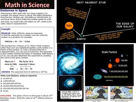 Before, you learned Light and other radiation carry information about space Astronauts explore space near Earth Now, you will learn How space exploration.