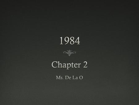 Section 1Section 1  At work one morning, Winston walks toward the men’s room and notices the dark-haired girl with her arm in a sling.  She falls, and.