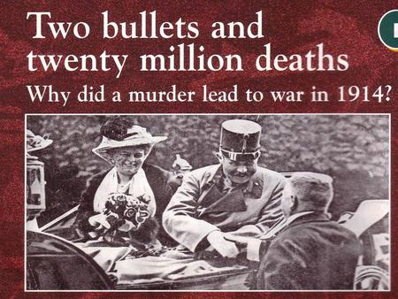 `. Which country? First nation to be have an industrial revolution Had lost a war with Germany in 1871 Was in a Naval Race with Germany Wanted more.