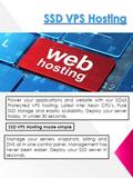 Power your applications and website with our DDoS Protected VPS hosting. Latest Intel Xeon CPU’s, Pure SSD storage and elastic scalability. Deploy your.