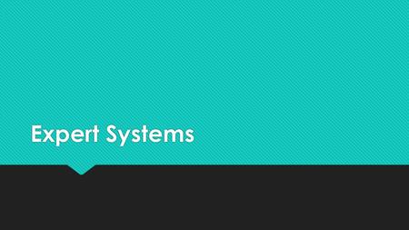 Expert Systems. What is an expert system?  An expert system is a computer system that is able to emulate the decision making ability of a human expert.